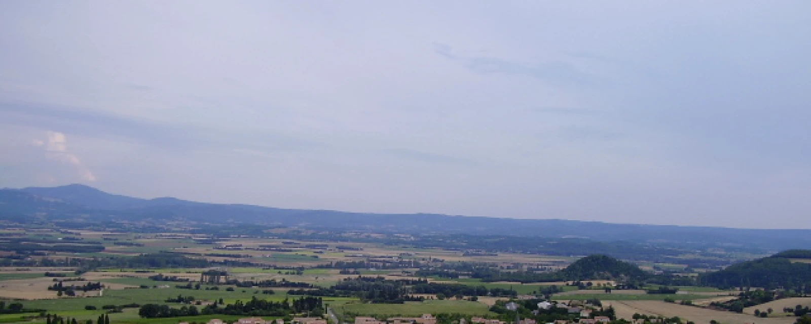 Vue de Marsanne, Drôme