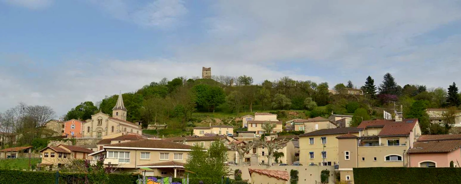 Vue de Mercurol-Veaunes, Drôme