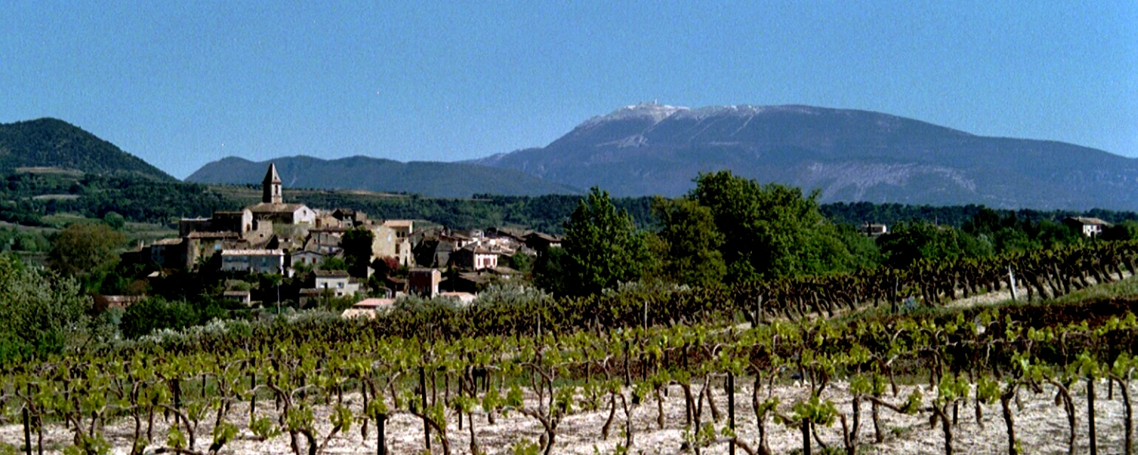Vue de Mirabel-aux-Baronnies, Drôme