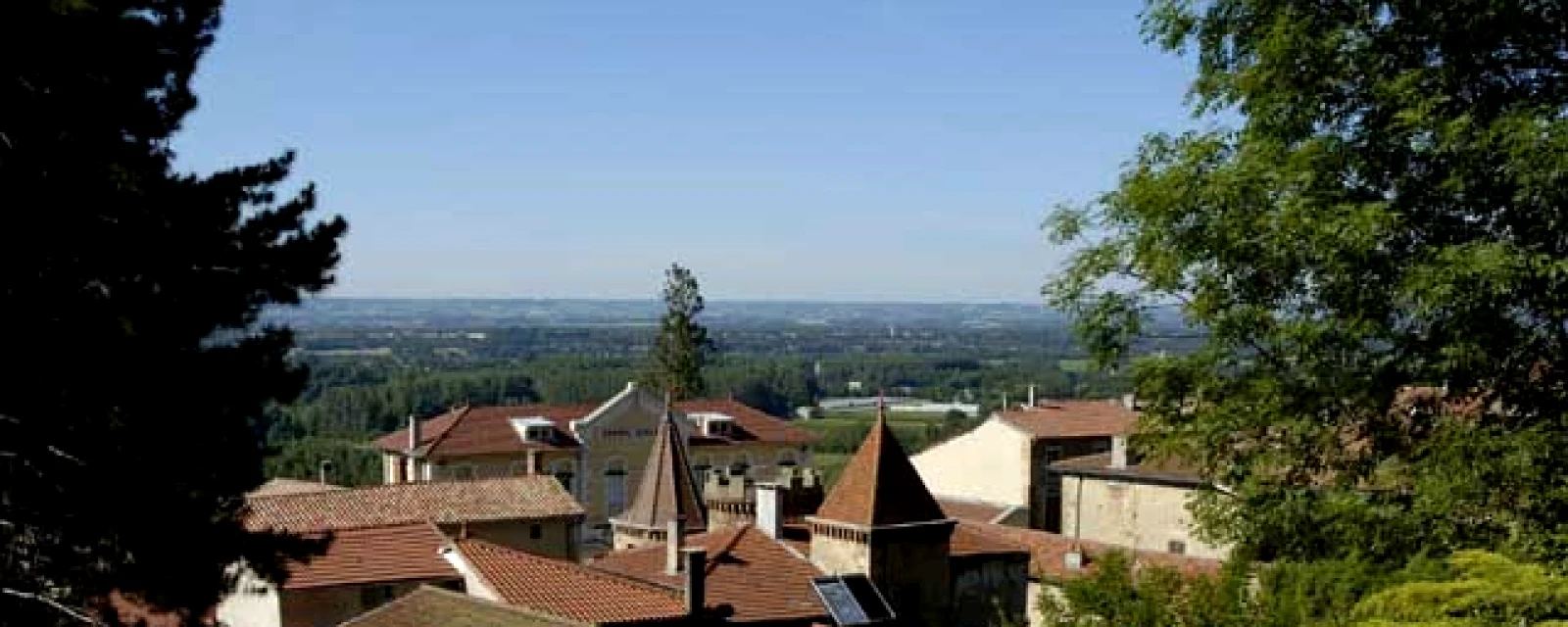 Vue de Moras-en-Valloire, Drôme