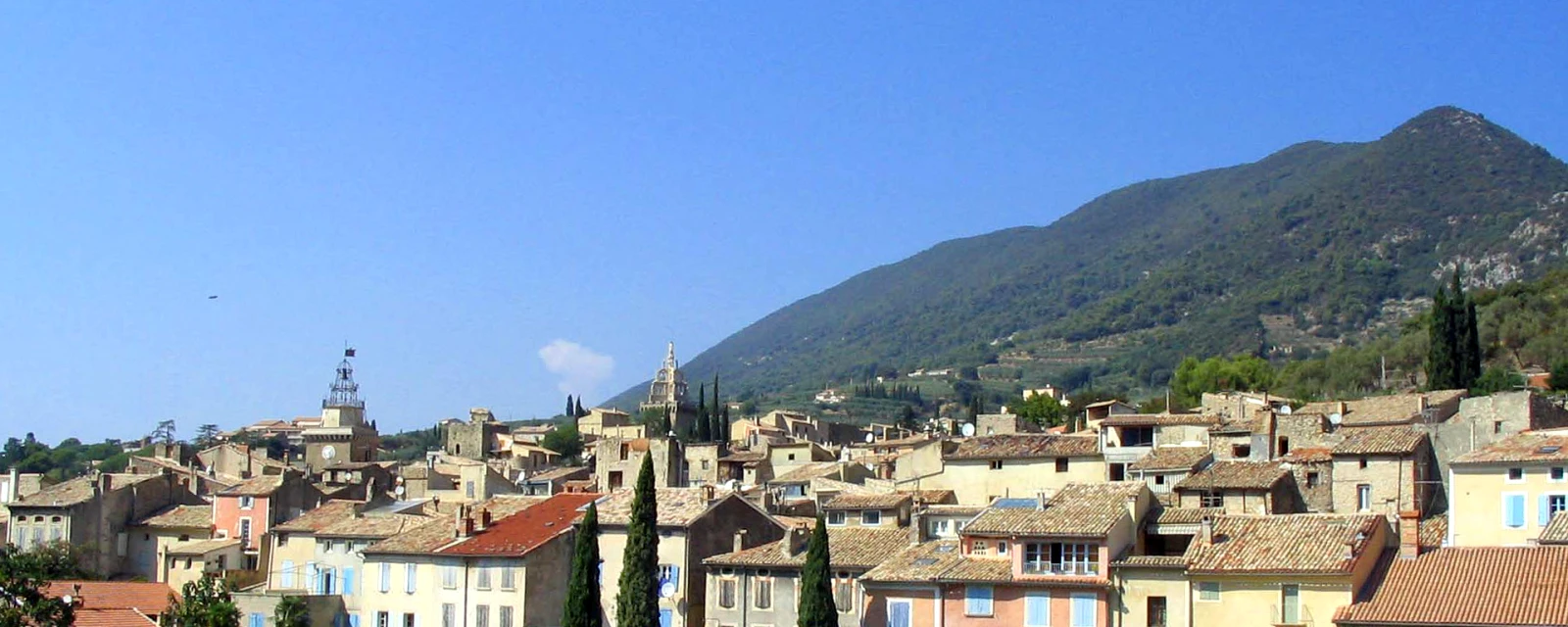 Vue de Nyons, Drôme