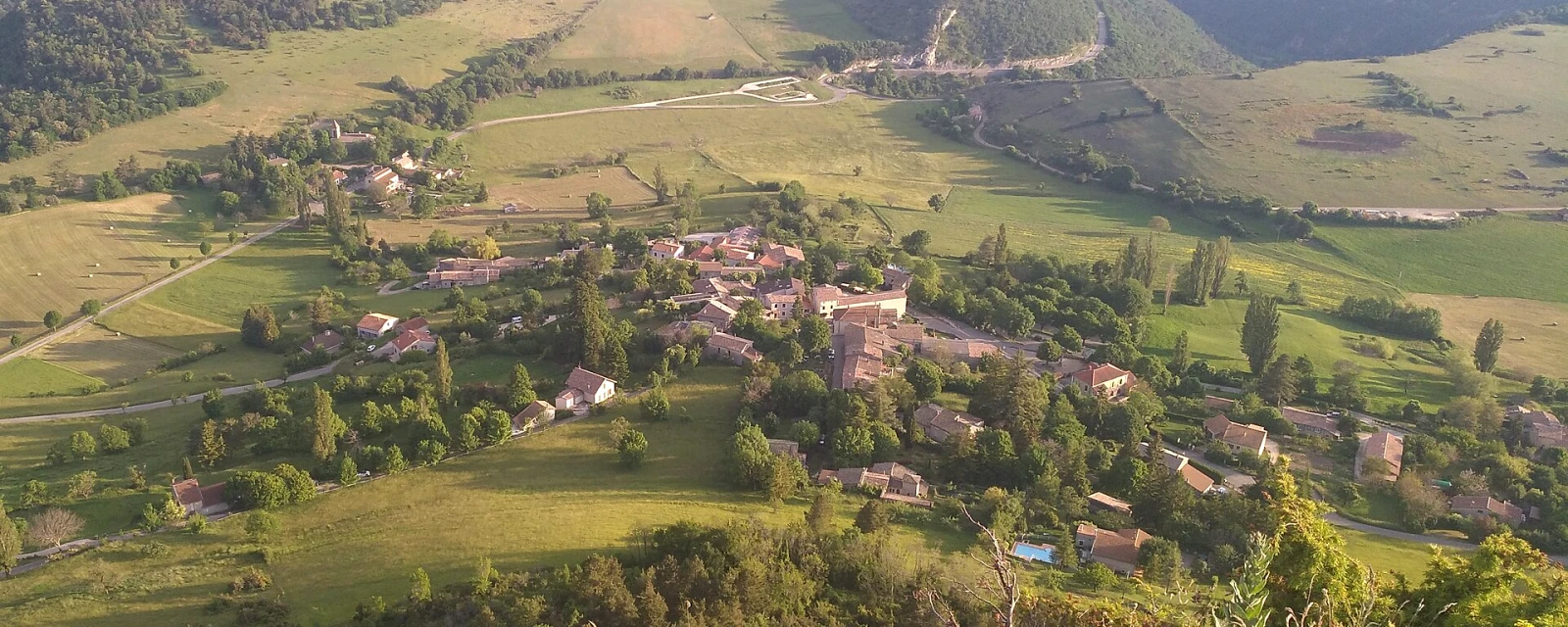 Vue de Plan-de-Baix, Drôme