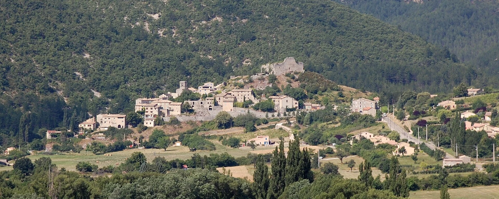 Vue de Reilhanette, Drôme