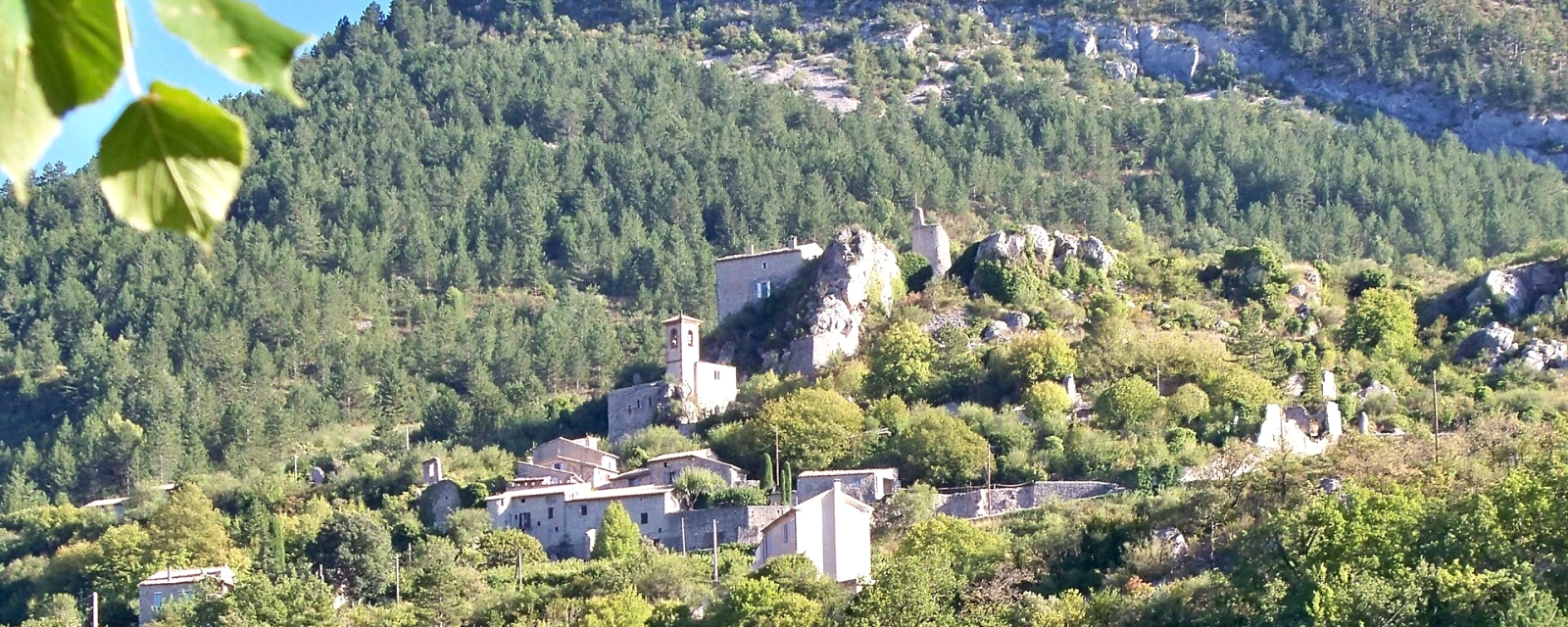 Vue de Sahune, Drôme