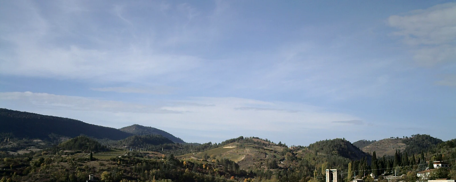 Vue de Saillans, Drôme