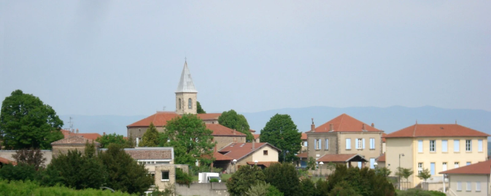 Vue de Saint-Avit, Drôme