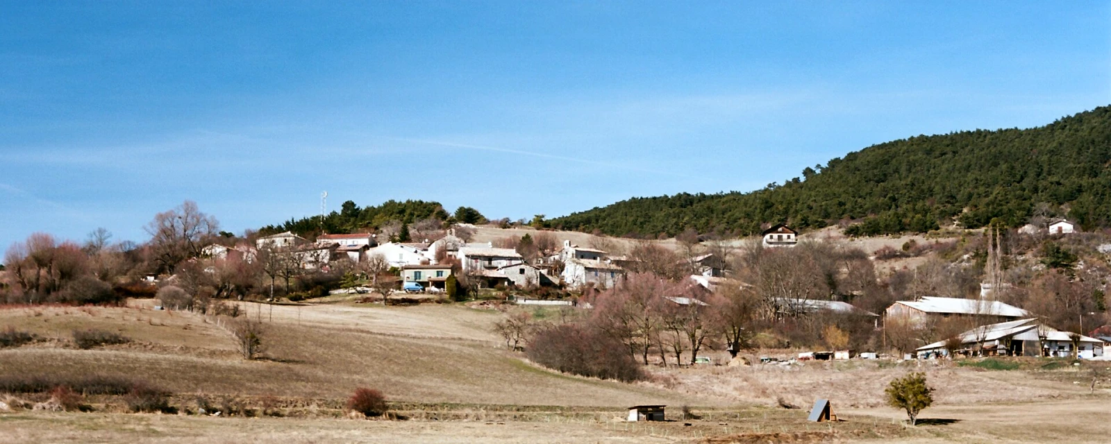 Vue de Saint-Dizier-en-Diois, Drôme
