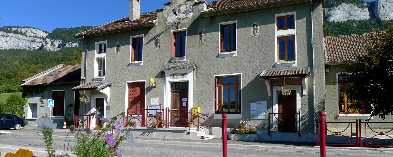 Vue de Saint-Julien-en-Vercors, Drôme