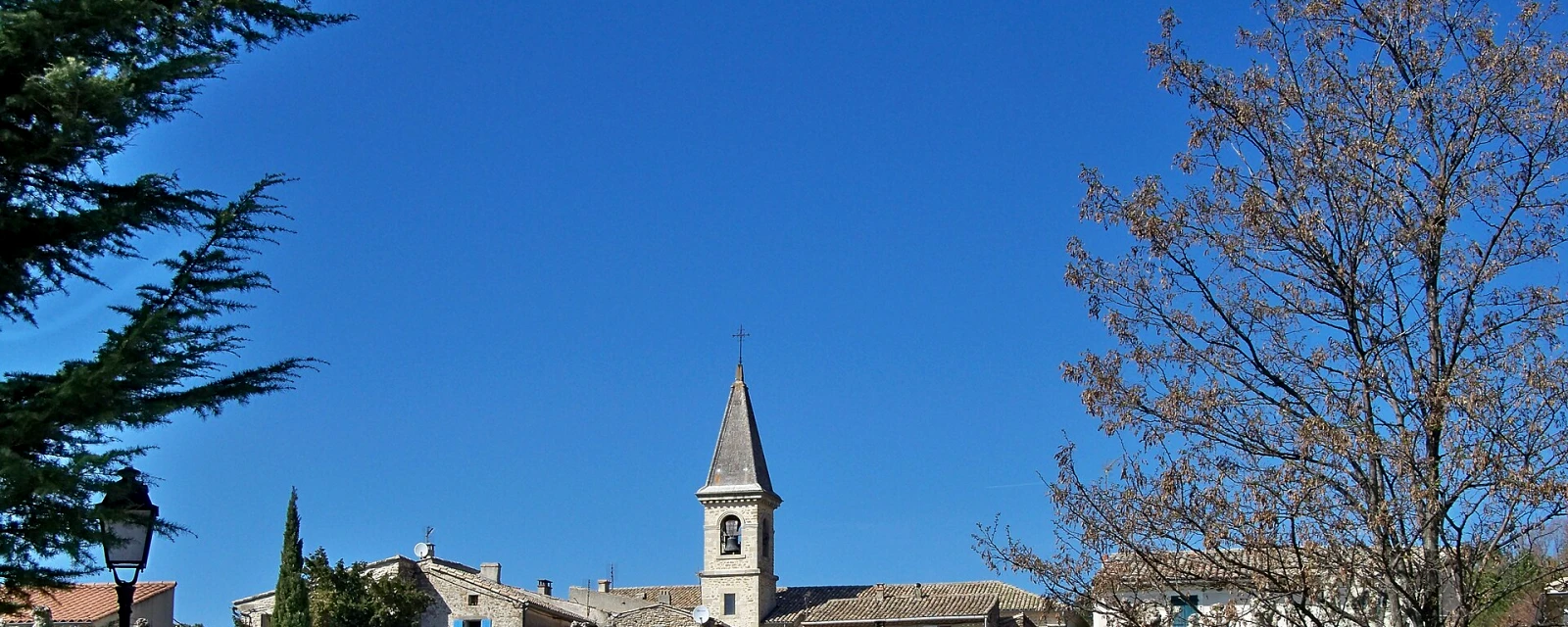 Vue de Saint-Pantaléon-les-Vignes, Drôme