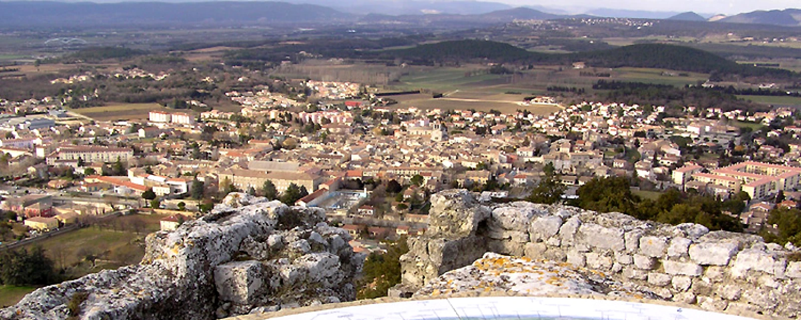 Vue de Saint-Paul-Trois-Châteaux, Drôme