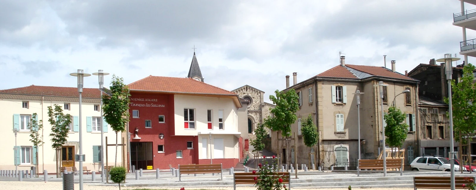 Vue de Saint-Rambert-d'Albon, Drôme