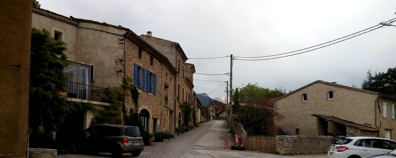 Vue de Saint-Roman, Drôme