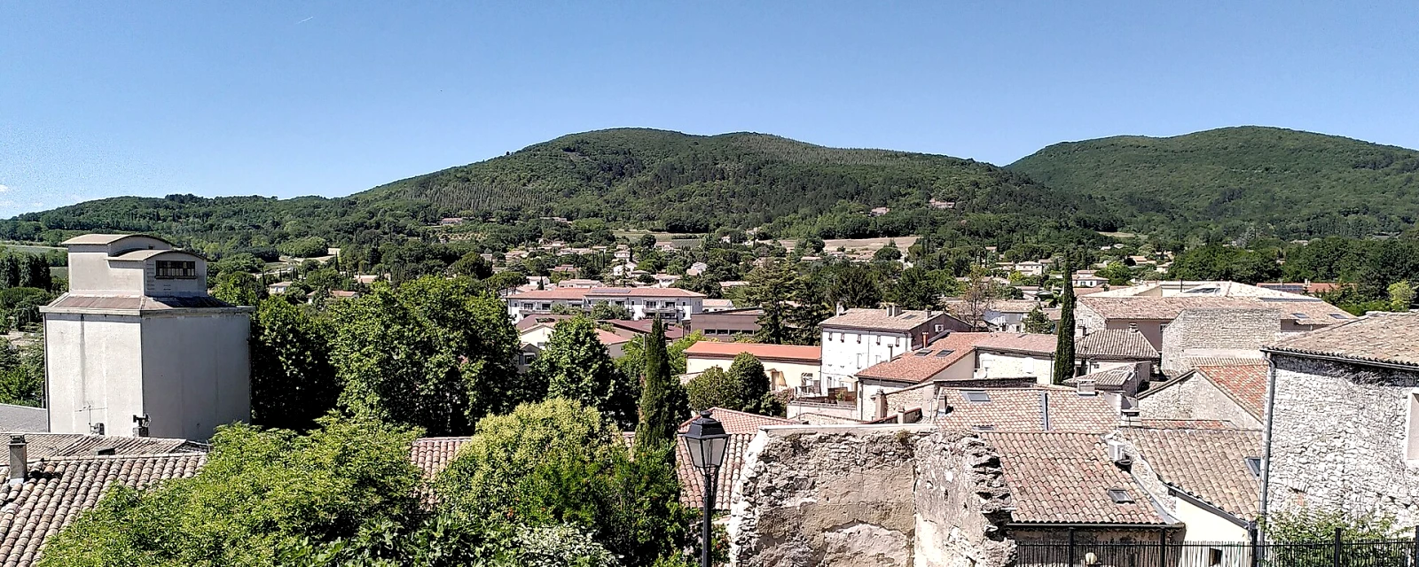 Vue de Sauzet, Drôme