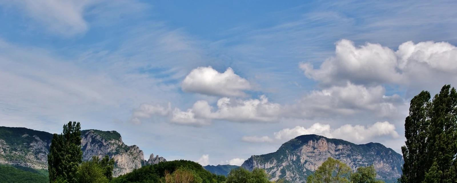 Vue de Soyans, Drôme