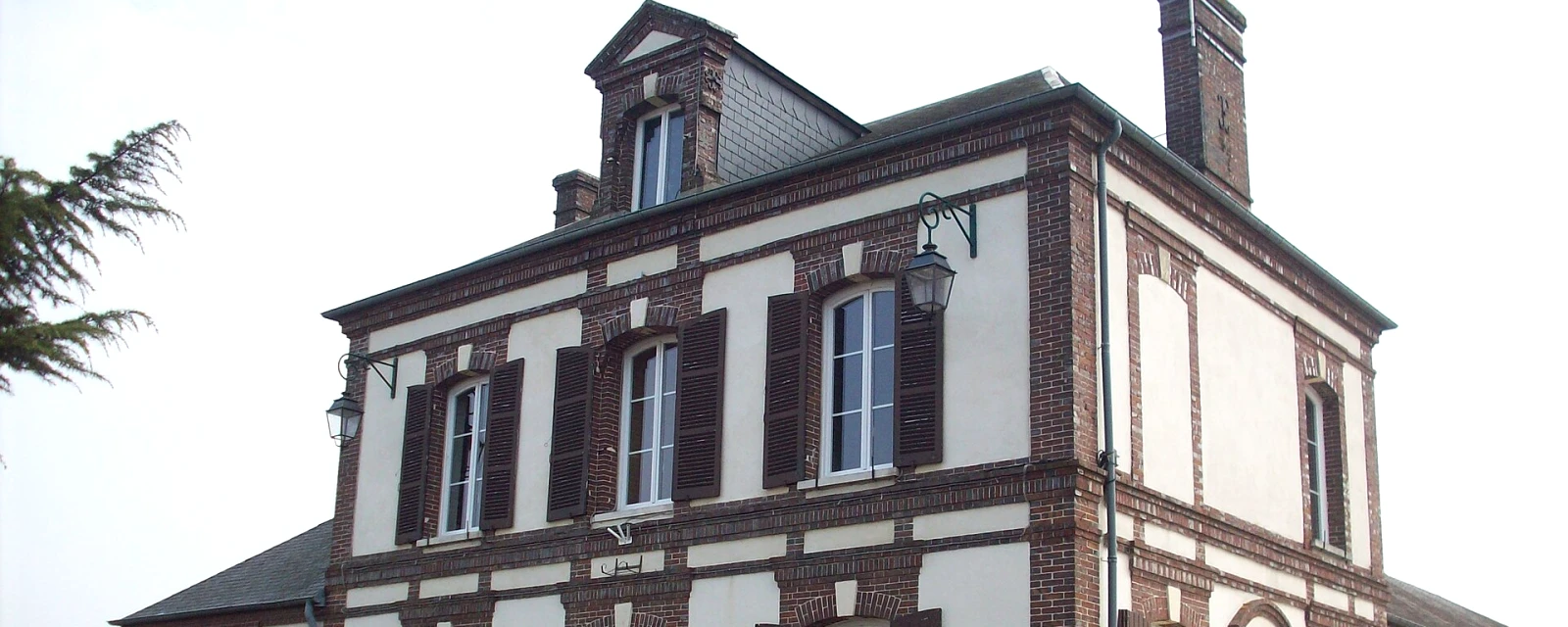 Vue de Arnières-sur-Iton, Eure