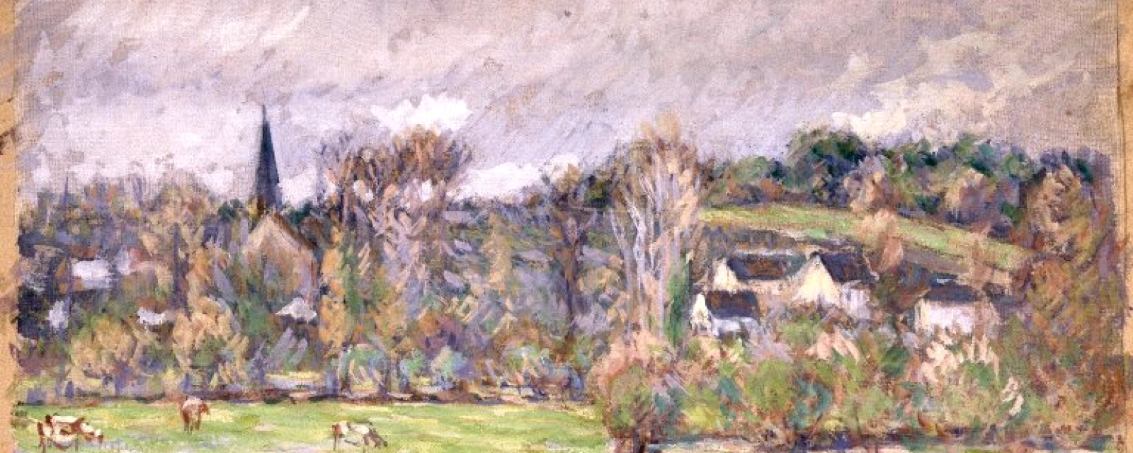 Vue de Bazincourt-sur-Epte, Eure
