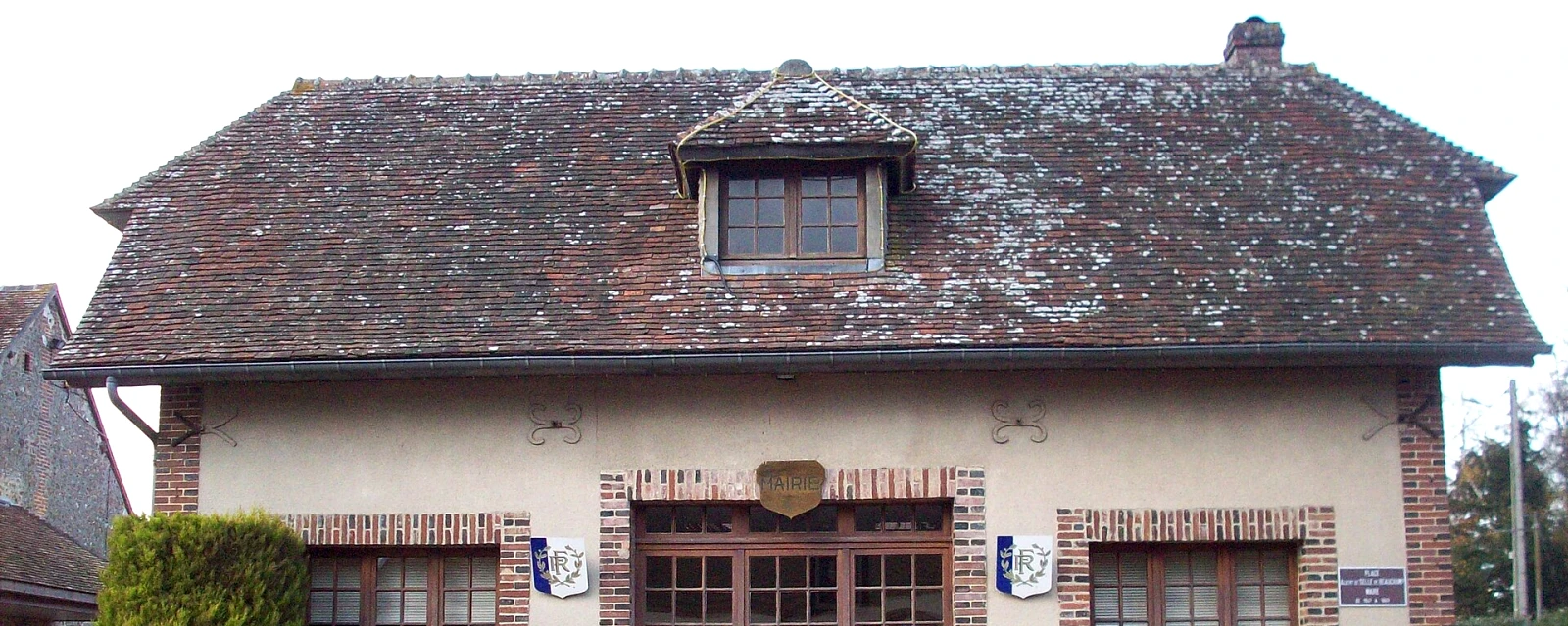Vue de Chaise-Dieu-du-Theil, Eure