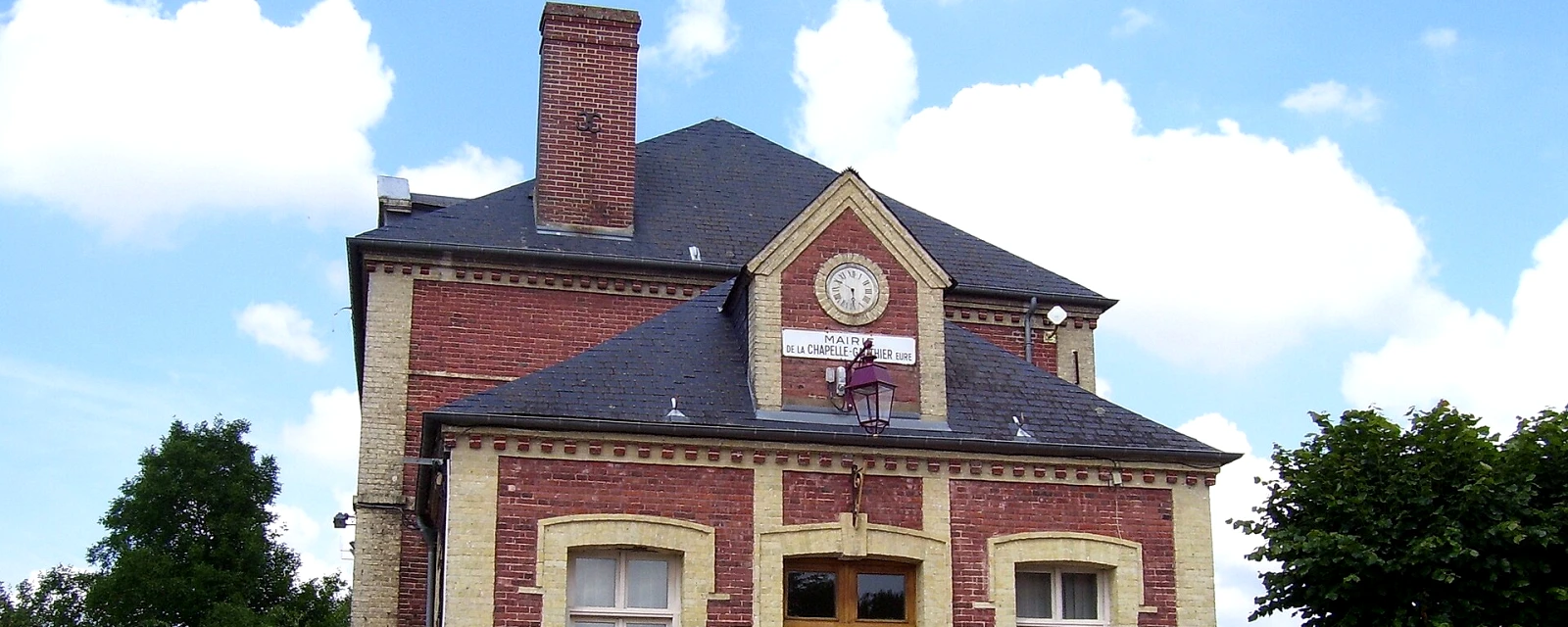 Vue de La Chapelle-Gauthier, Eure