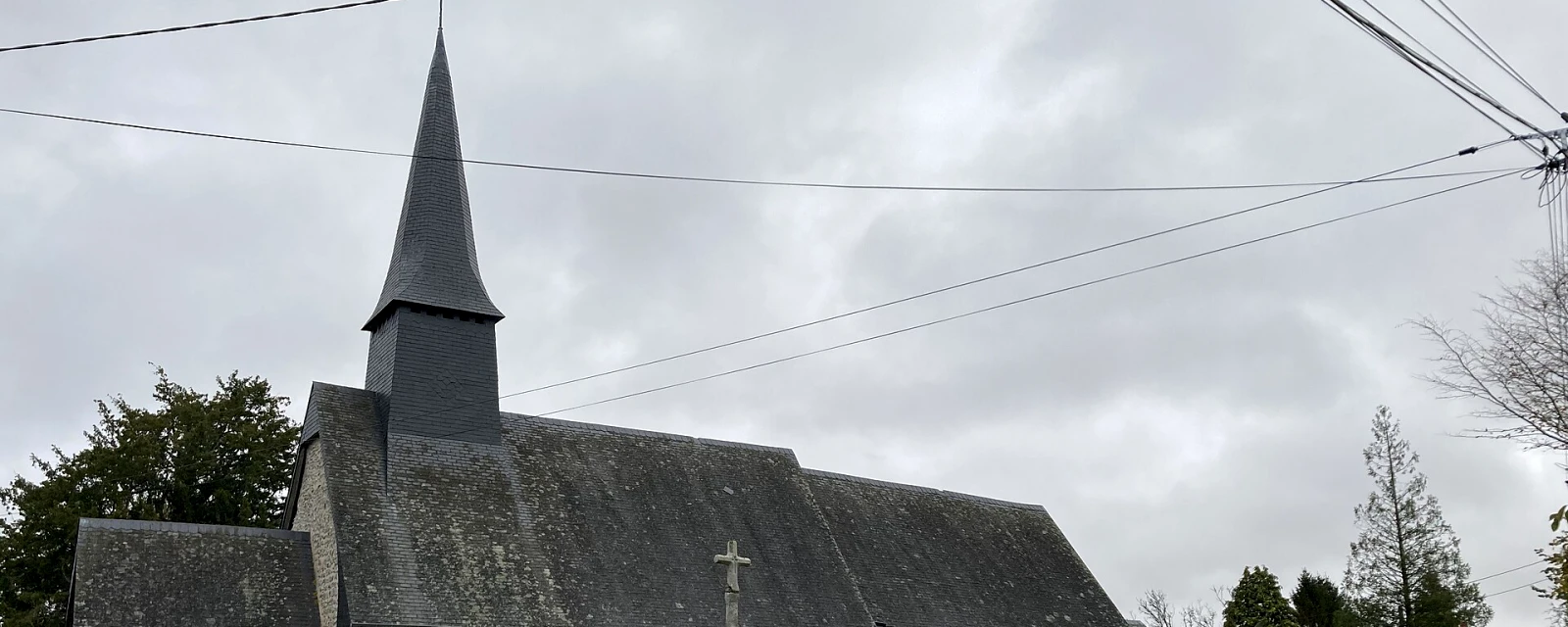 Vue de La Chapelle-Hareng, Eure