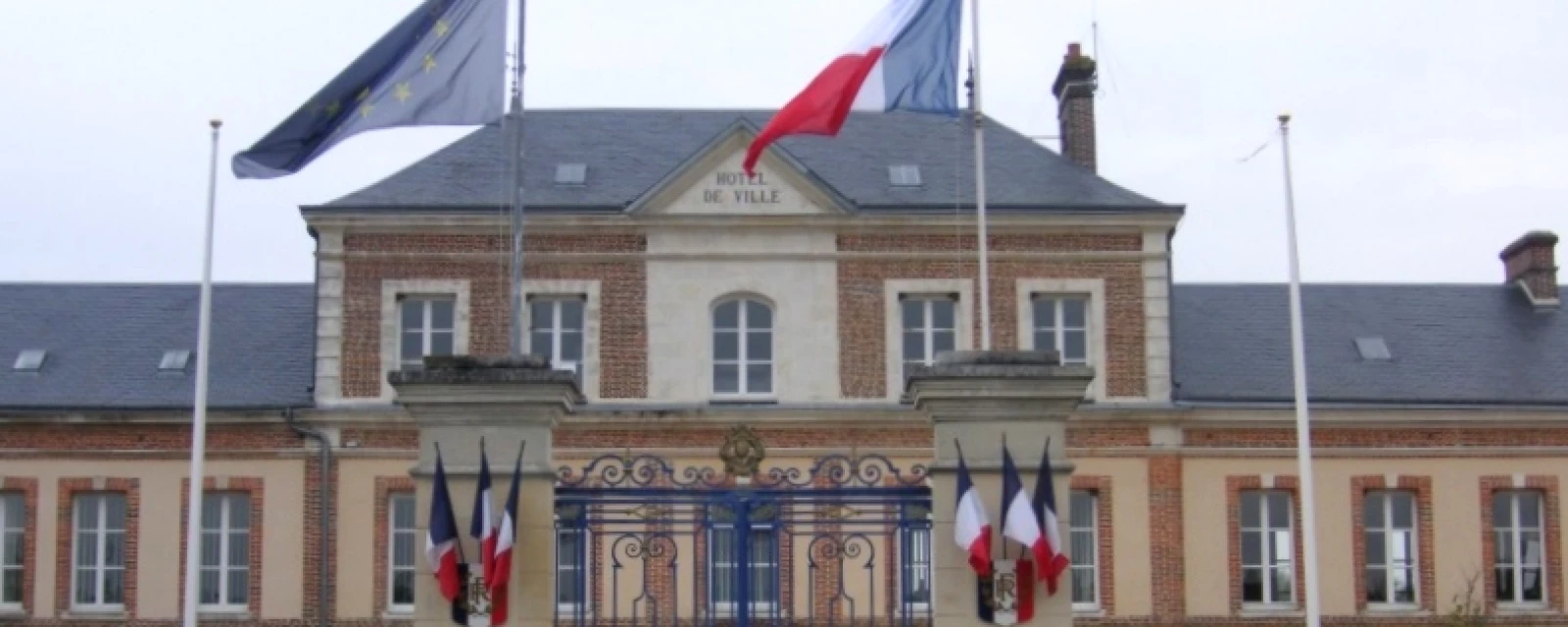 Vue de Mesnils-sur-Iton, Eure