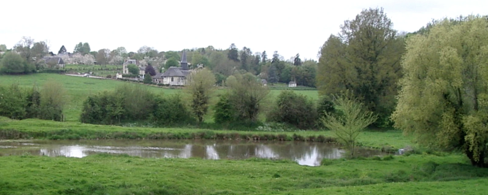 Vue de Fontaine-la-Louvet, Eure