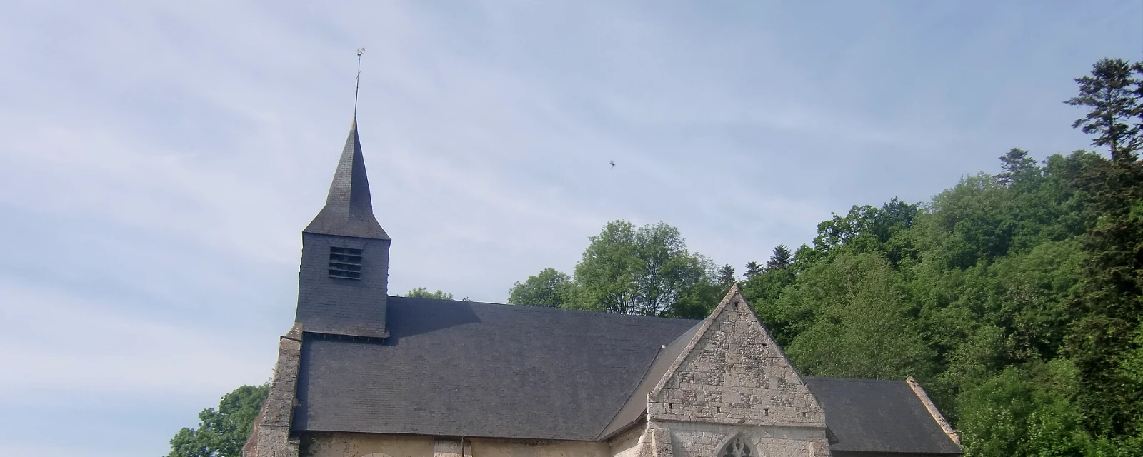 Vue de Manneville-la-Raoult, Eure