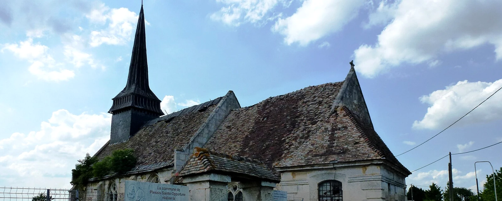 Vue de Le Plessis-Sainte-Opportune, Eure