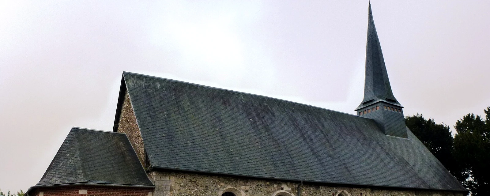 Vue de Saint-Martin-du-Tilleul, Eure