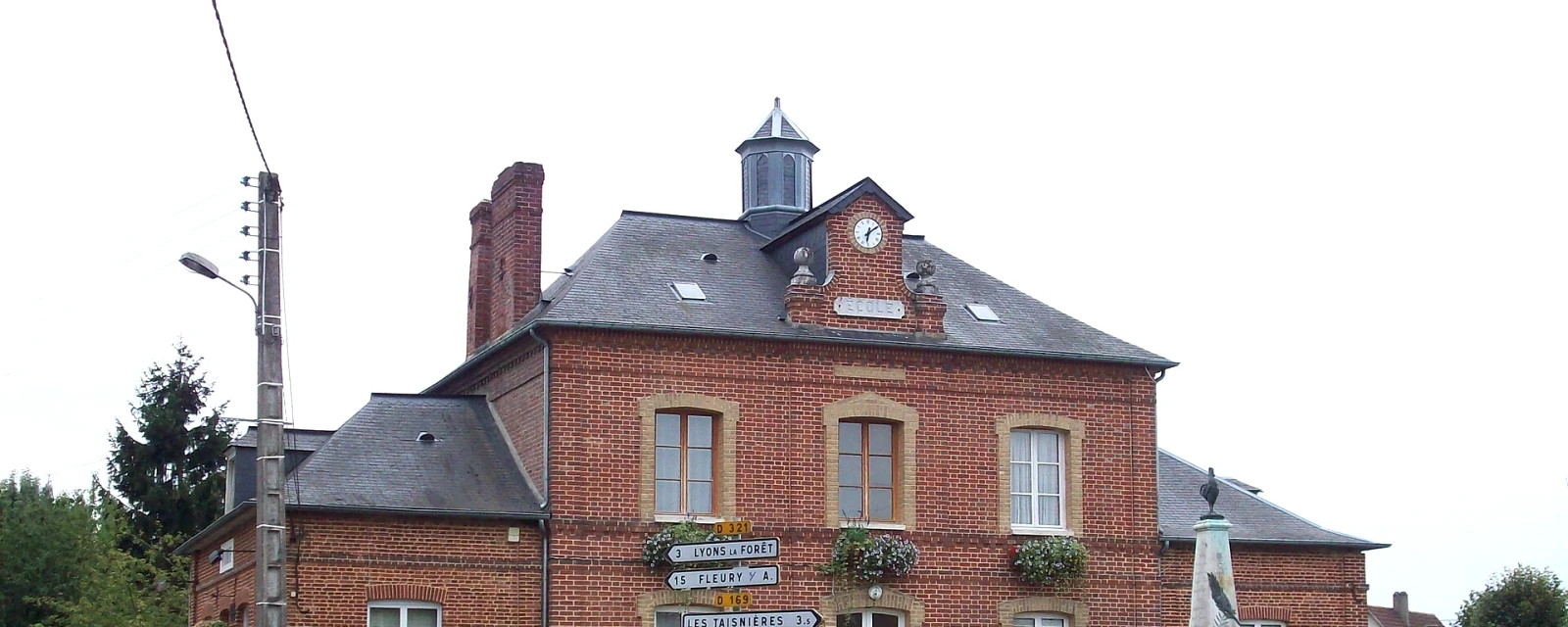 Vue de Le Tronquay, Eure
