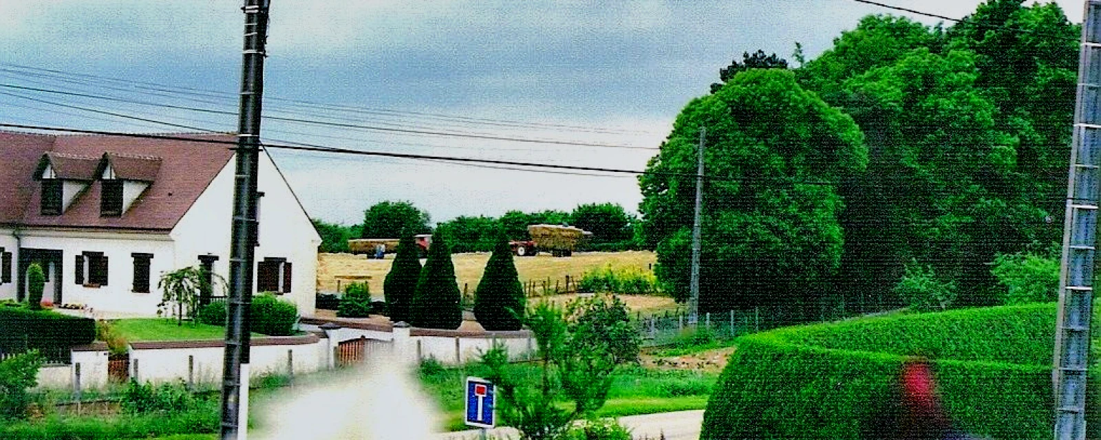 Vue de Authon-du-Perche, Eure-et-Loir