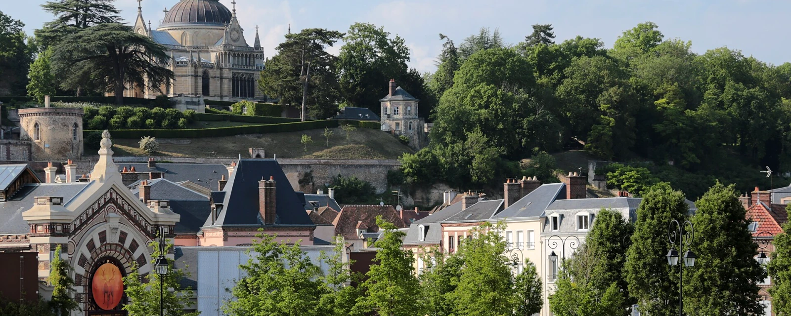 Vue de Dreux, Eure-et-Loir