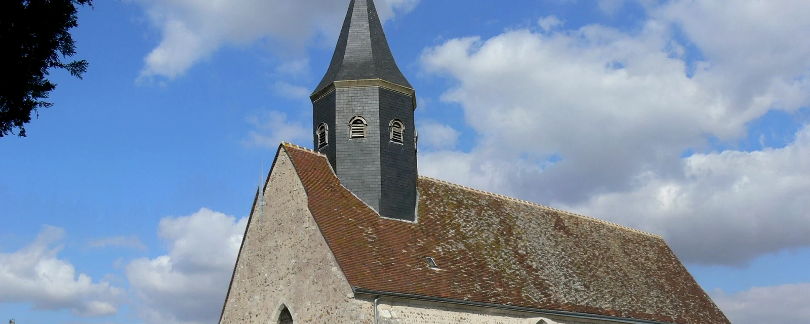 Vue de Fresnay-le-Comte, Eure-et-Loir