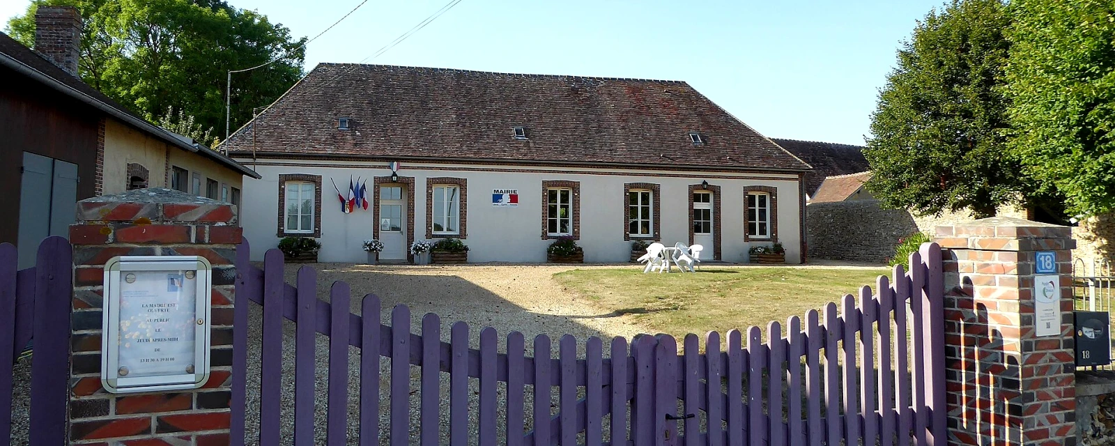 Vue de La Mancelière, Eure-et-Loir