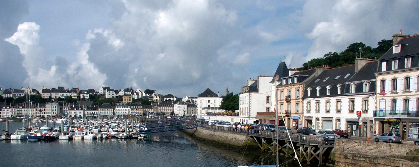 Vue de Audierne, Finistère