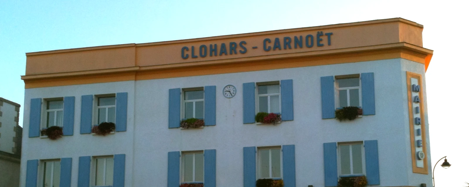 Vue de Clohars-Carnoët, Finistère