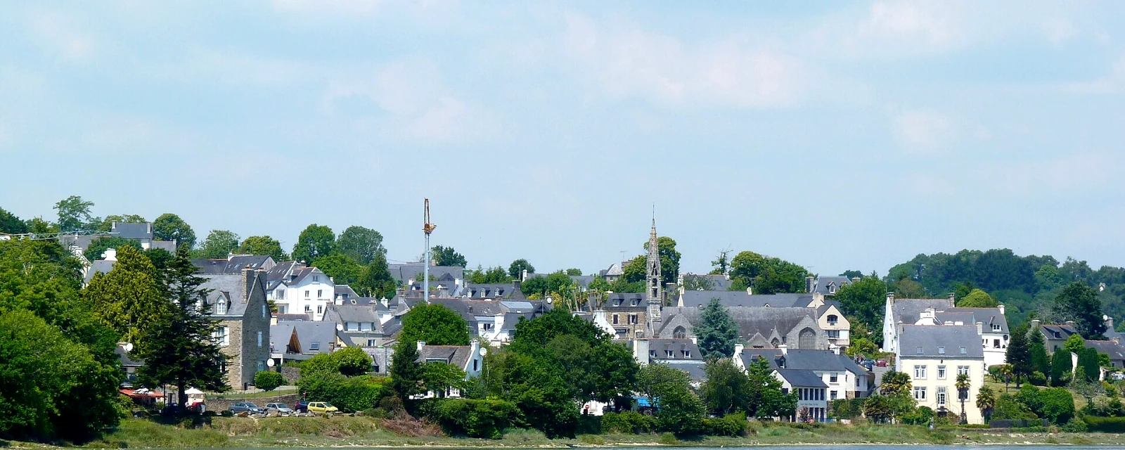 Vue de La Forêt-Fouesnant, Finistère