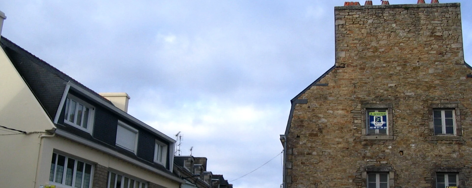 Vue de Fouesnant, Finistère