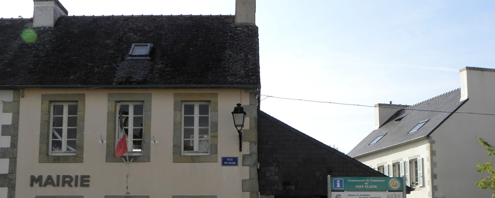 Vue de Landudal, Finistère