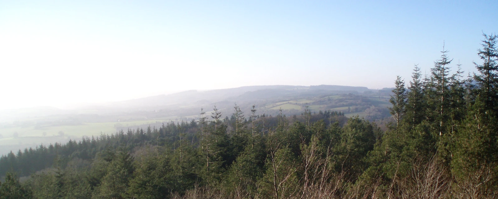 Vue de Loqueffret, Finistère
