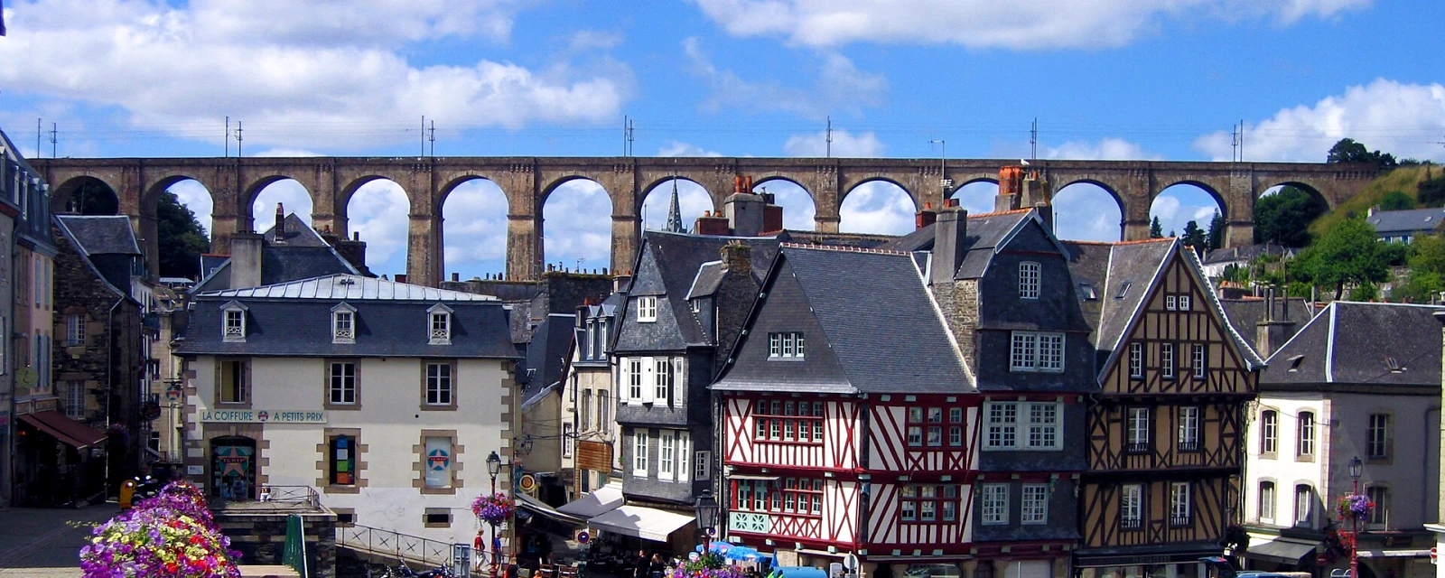 Vue de Morlaix, Finistère