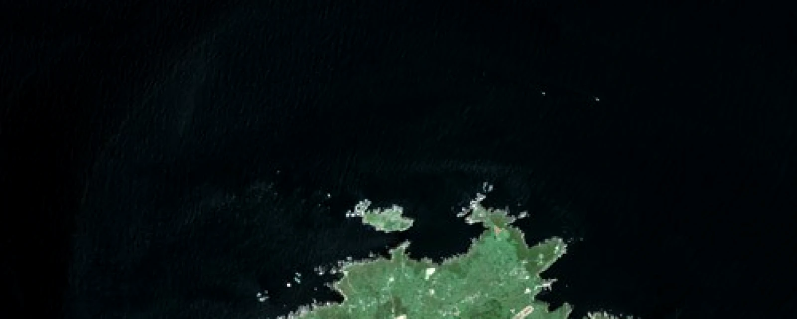 Vue de Ouessant, Finistère