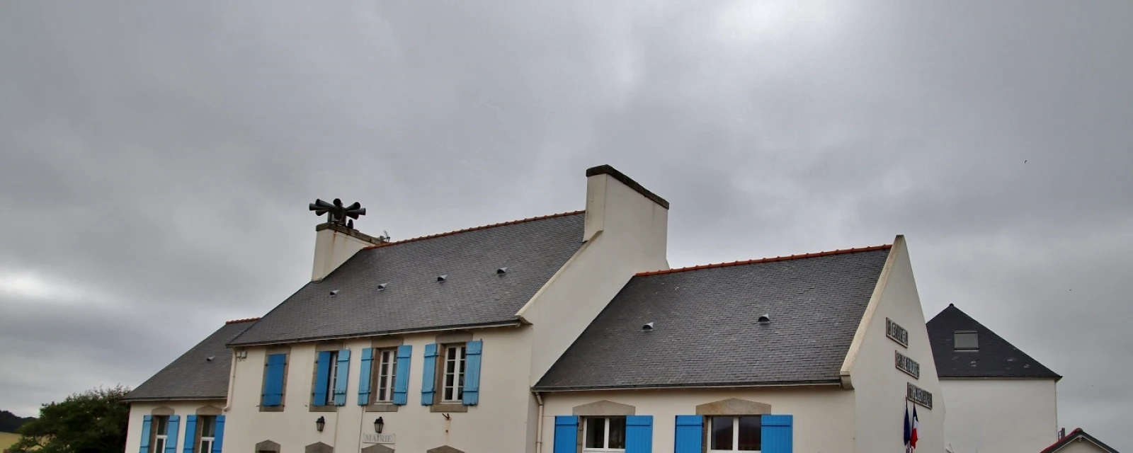 Vue de Ploéven, Finistère