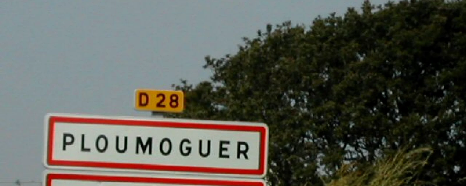 Vue de Ploumoguer, Finistère