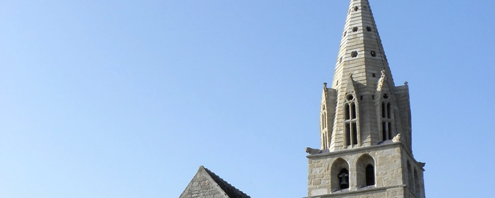 Vue de Plounévez-Lochrist, Finistère
