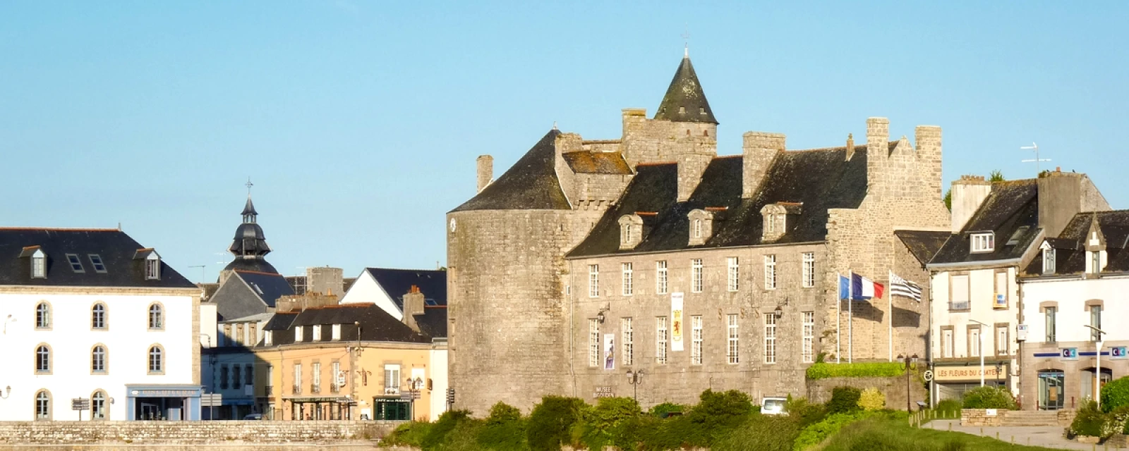 Vue de Pont-l'Abbé, Finistère