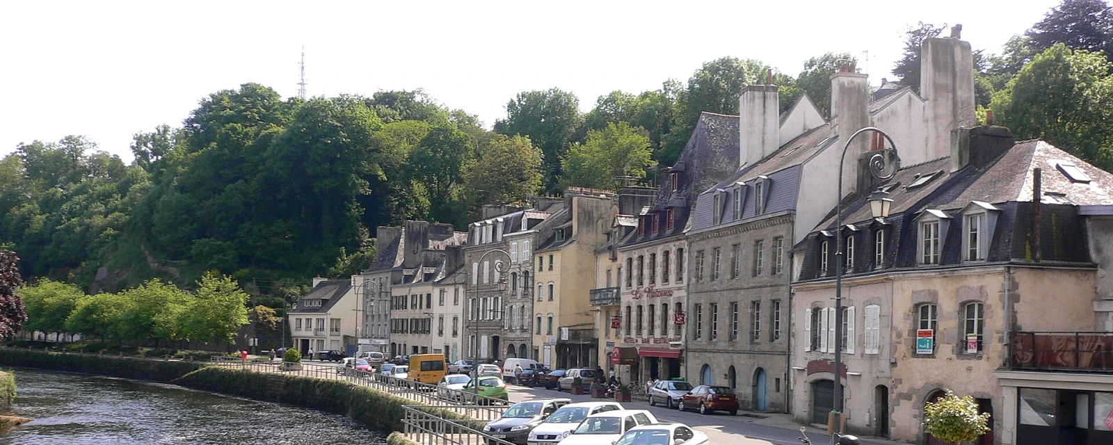 Vue de Quimperlé, Finistère