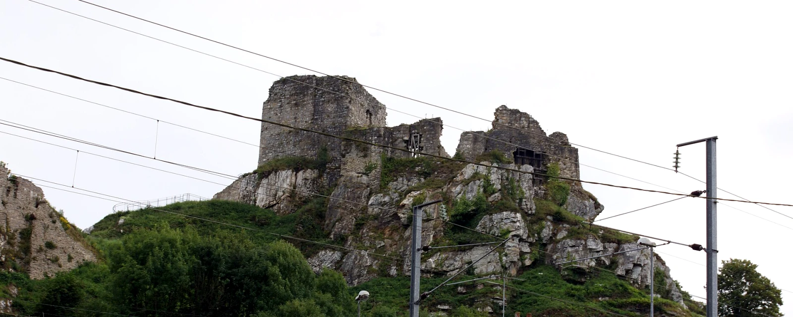 Vue de La Roche-Maurice, Finistère