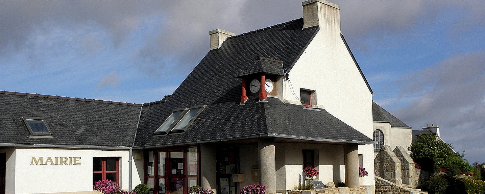 Vue de Trézilidé, Finistère