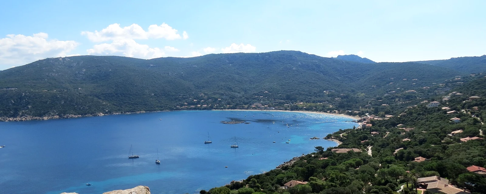 Vue de Belvédère-Campomoro, Corse-du-Sud