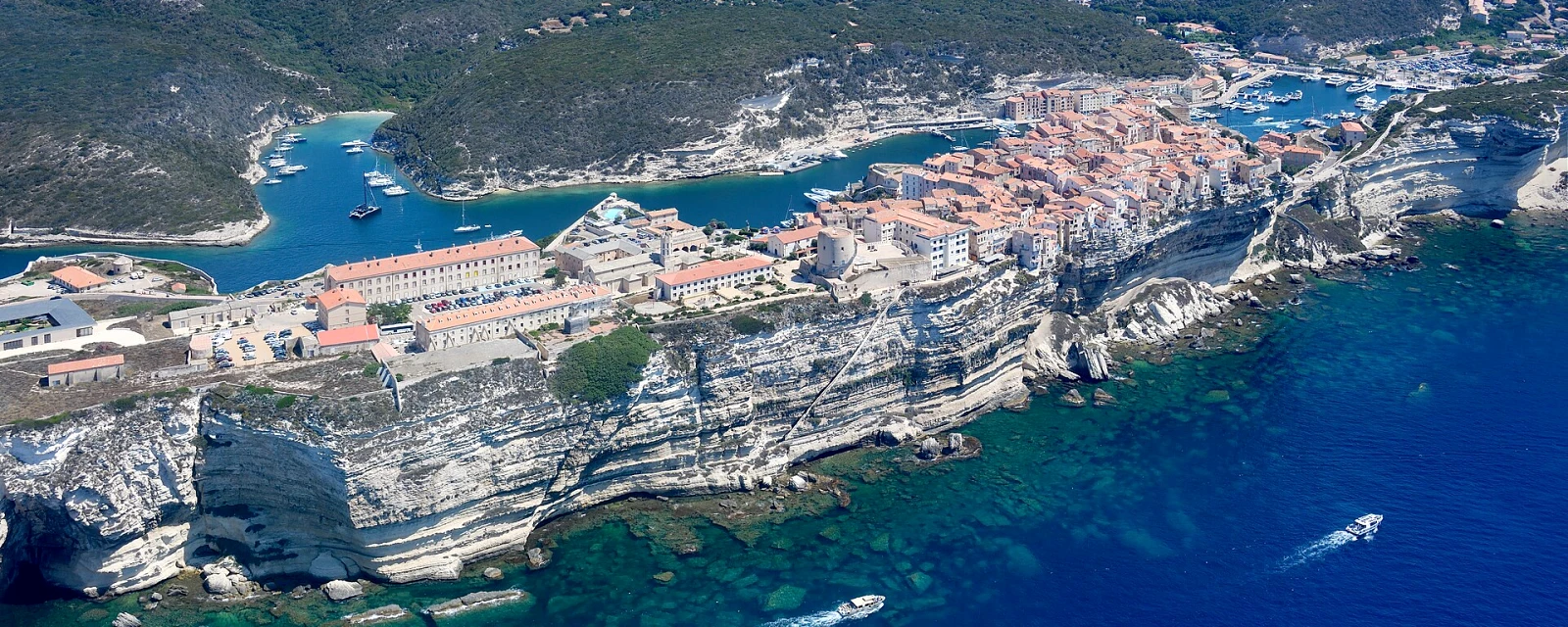 Vue de Bonifacio, Corse-du-Sud